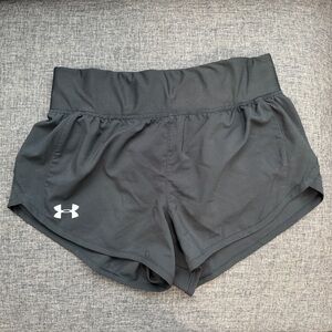 Under Armour Black Athletic Shorts with Lining